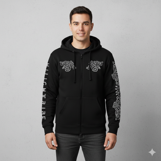 Sweat Zip Quetzacoatl Hilight Tribe Homme