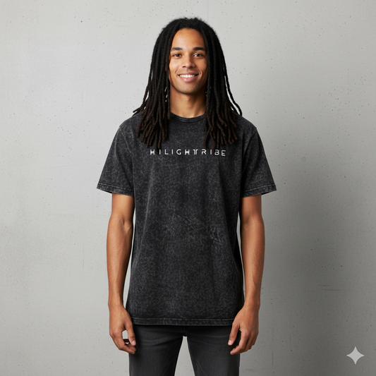 T-shirt Homme BIO Hilight Tribe Acid Washed Homme