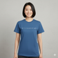 T-shirt Hilight Tribe Bleu Denim Femme