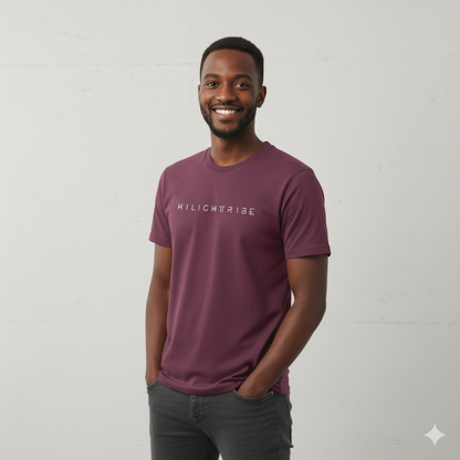 T-shirt Hilight Tribe Bordeaux