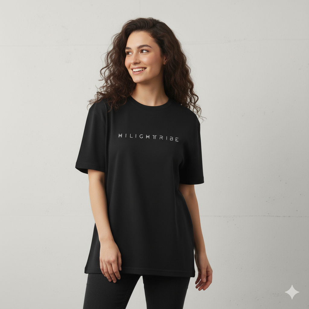 T-shirt Hilight Tribe Bleu Denim Femme