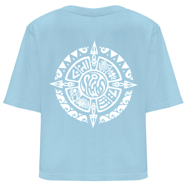 Crop Top Hilight Tribe Bleu Pastel
